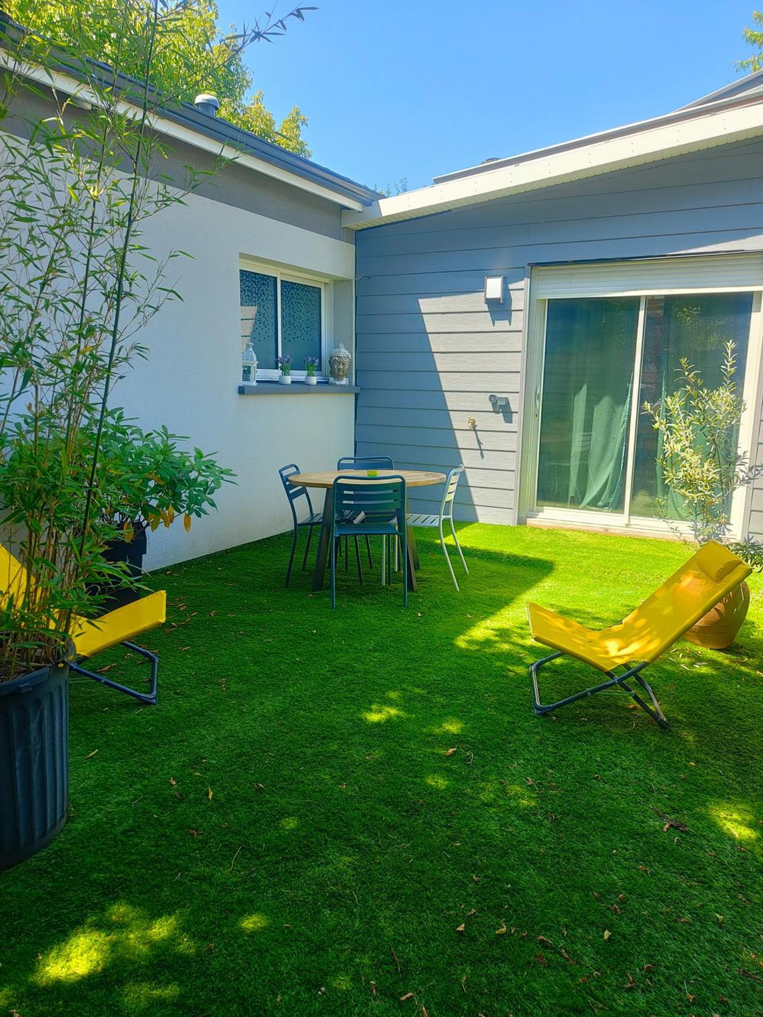 Tiny House Avec Jardin Et Acces Piscine Chauffee Villa Saint-Medard-en-Jalles Ngoại thất bức ảnh