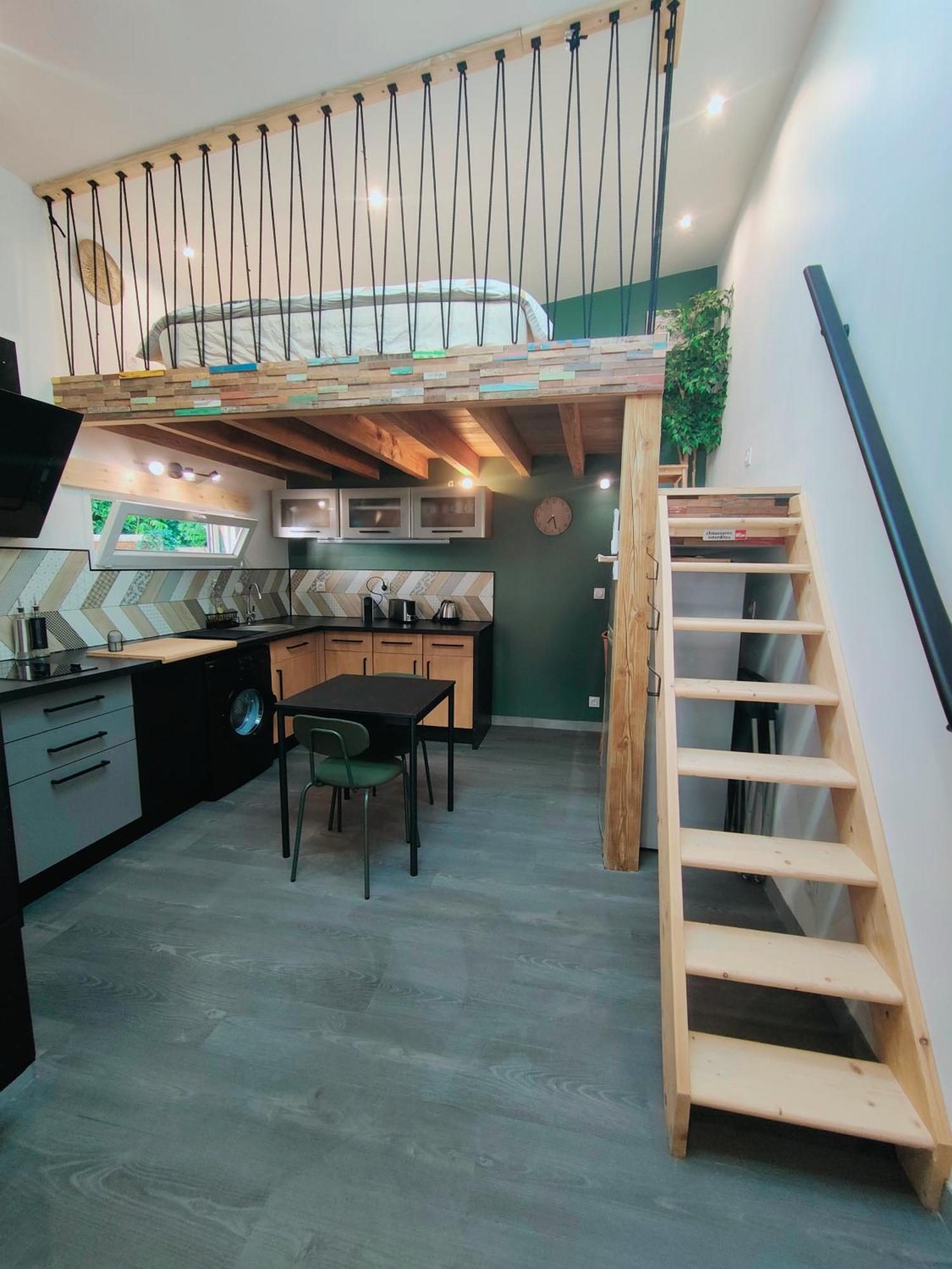 Tiny House Avec Jardin Et Acces Piscine Chauffee Villa Saint-Medard-en-Jalles Ngoại thất bức ảnh